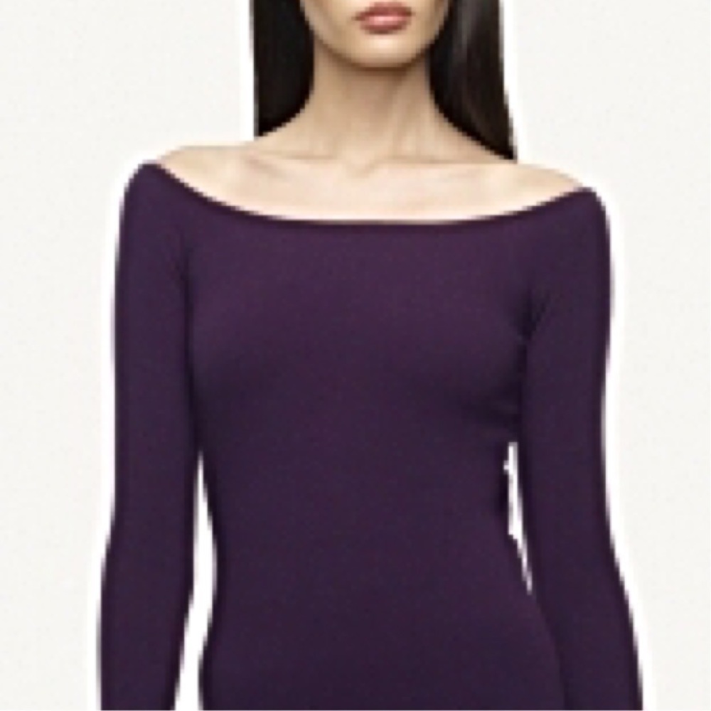 RL Black Label Cashmere Top in Merlot - Picture 1 of 9